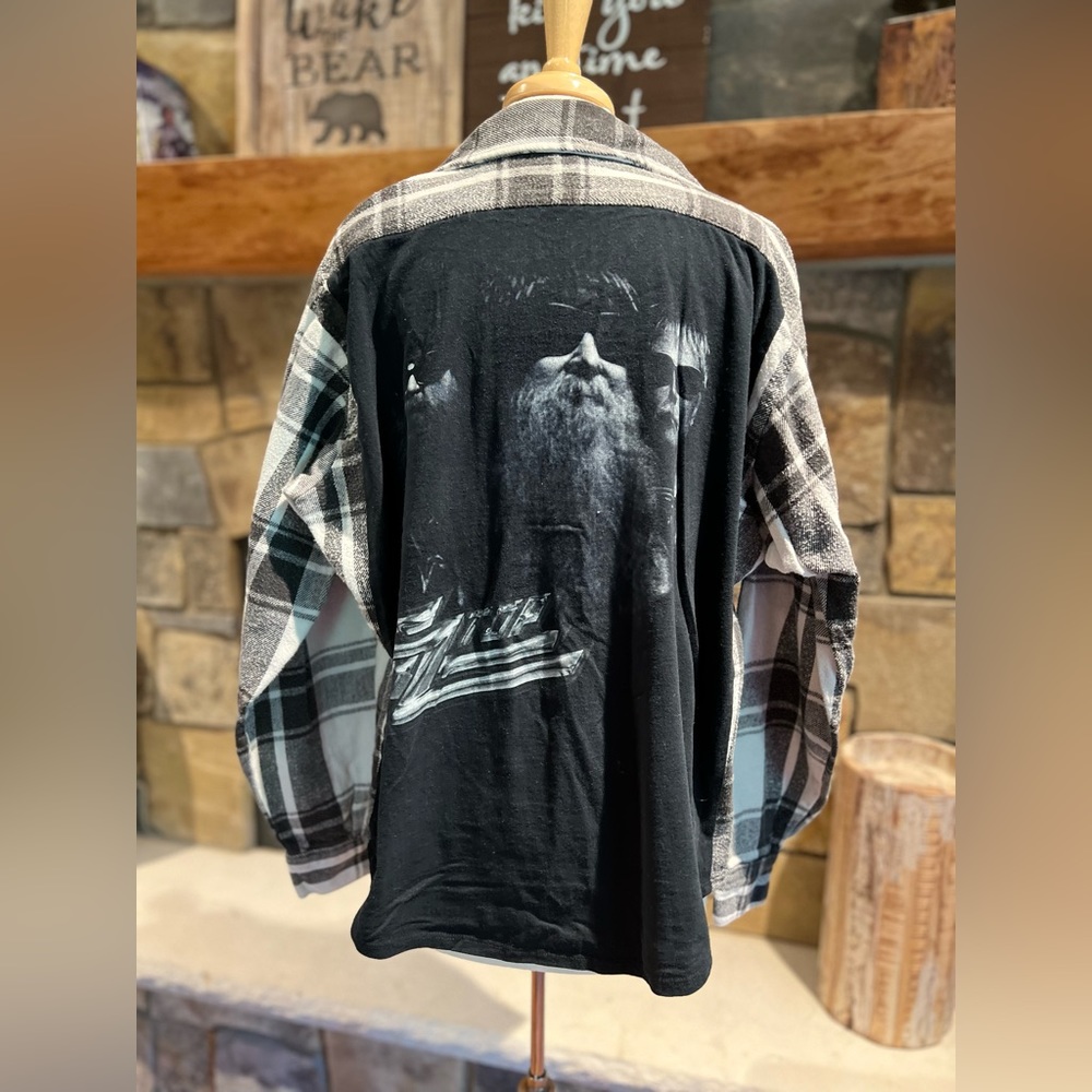 Trendy & Tipsy ZZ Top Flannel